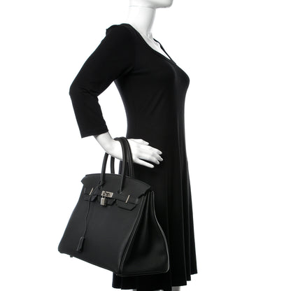 Hermes Togo Birkin 35 Black 2 of 36