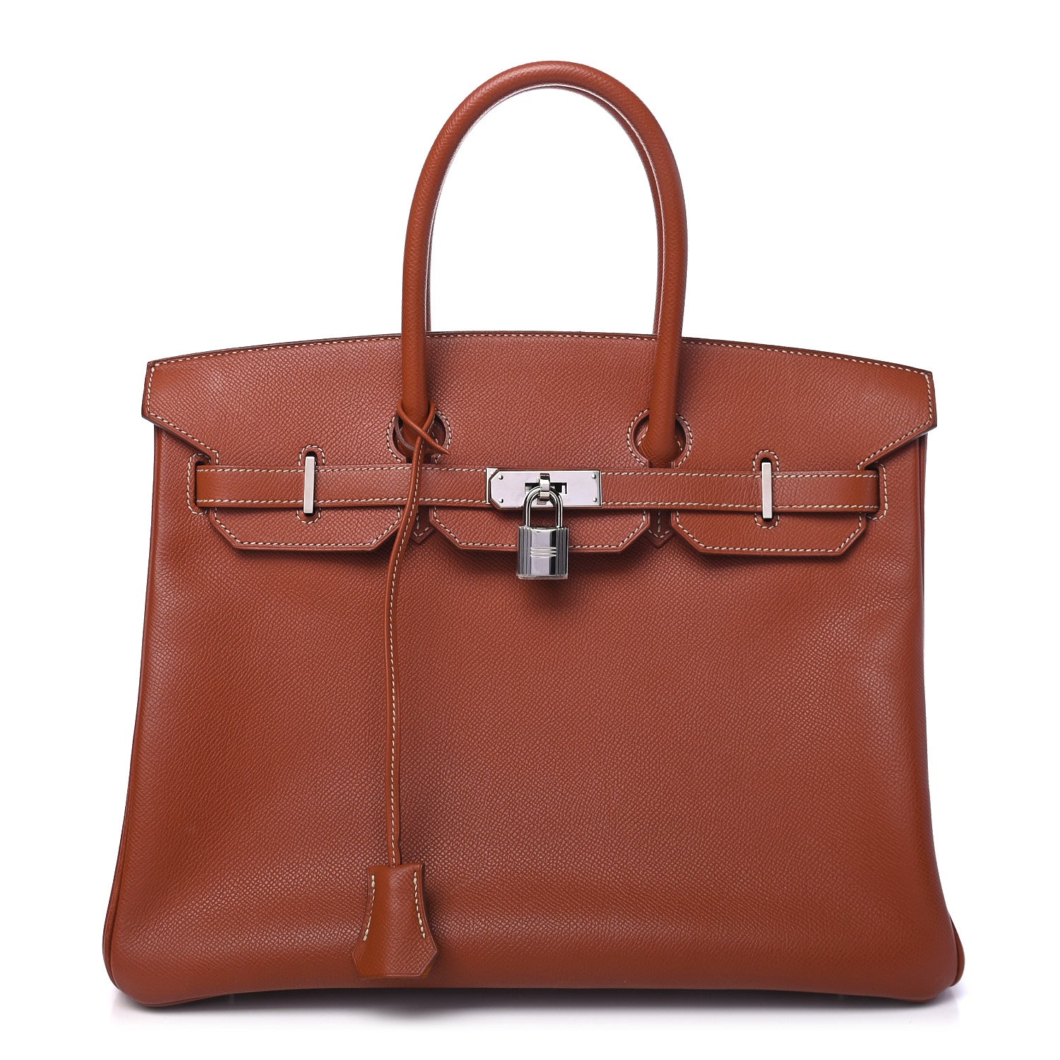 Hermes Epsom Candy Birkin 35 Brique Orange 1 of 11
