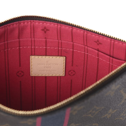 Louis Vuitton Monogram My LV Heritage Neverfull MM GM Pochette Violet Fuchsia 8 of 10