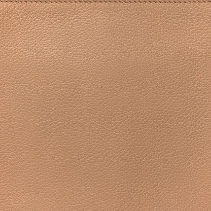 Hermes Evercolor Atout Pouch Beige de Weimar Lime 9 of 9