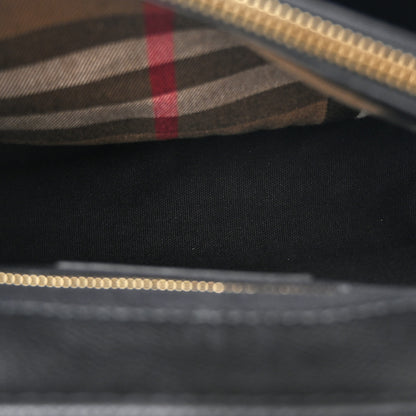 Burberry Derby Calfskin House Check Medium Camberley Black 6 of 12