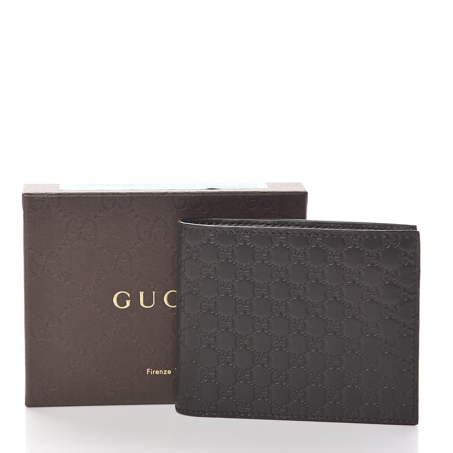 Microguccissima Bi-Fold Wallet Testa di Moro