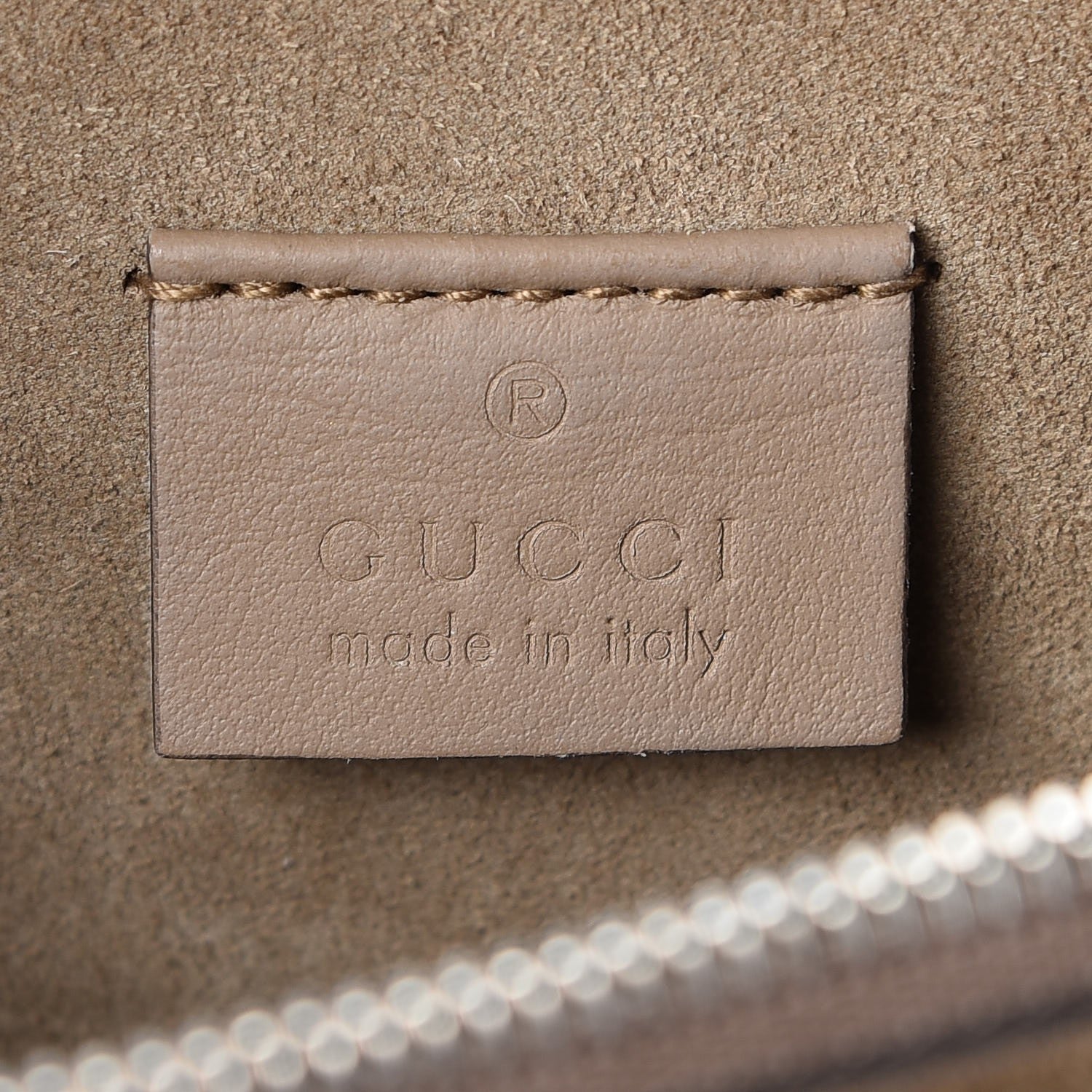 Gucci GG Supreme Monogram Small Dionysus Shoulder Bag Taupe 6 of 9