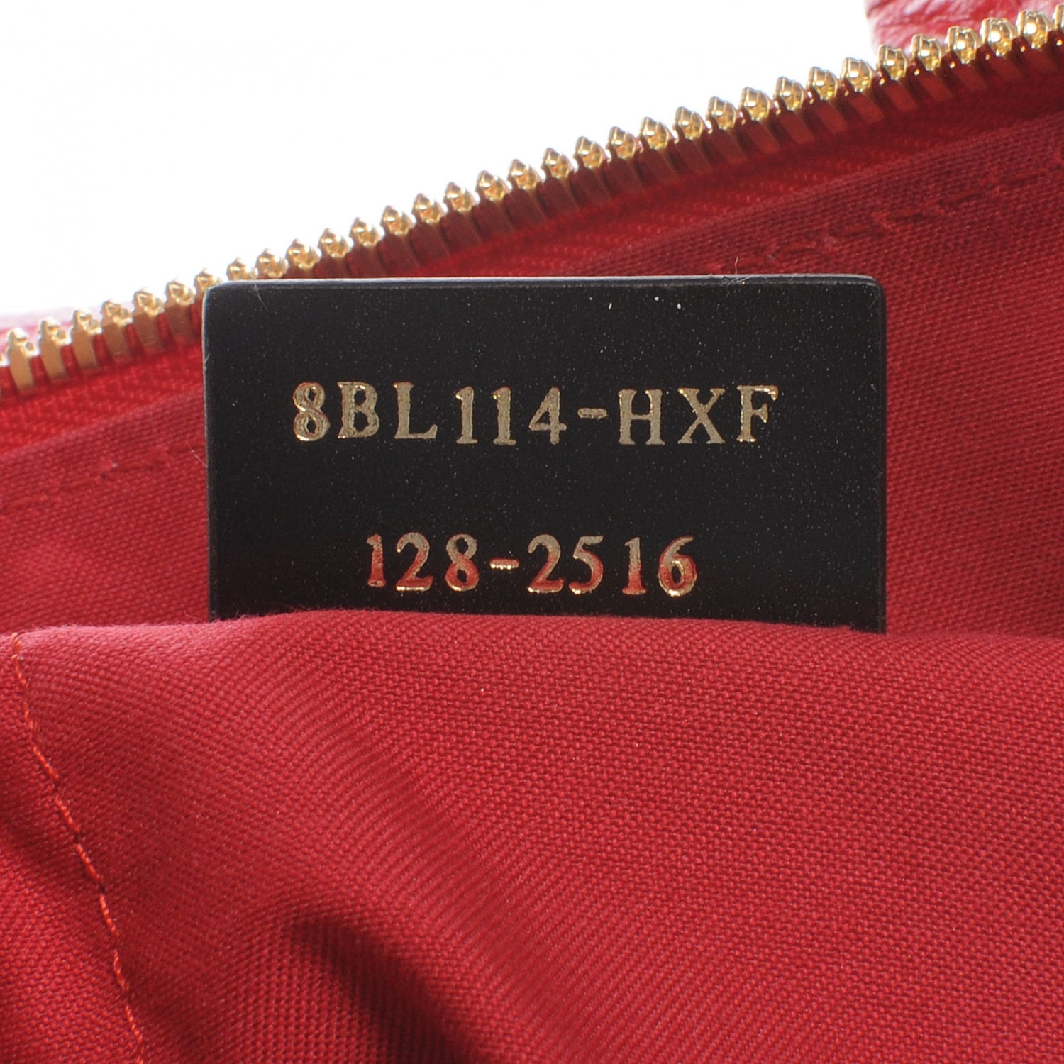 Fendi Pebbled Calfskin Medium Chameleon Tote Red 7 of 10