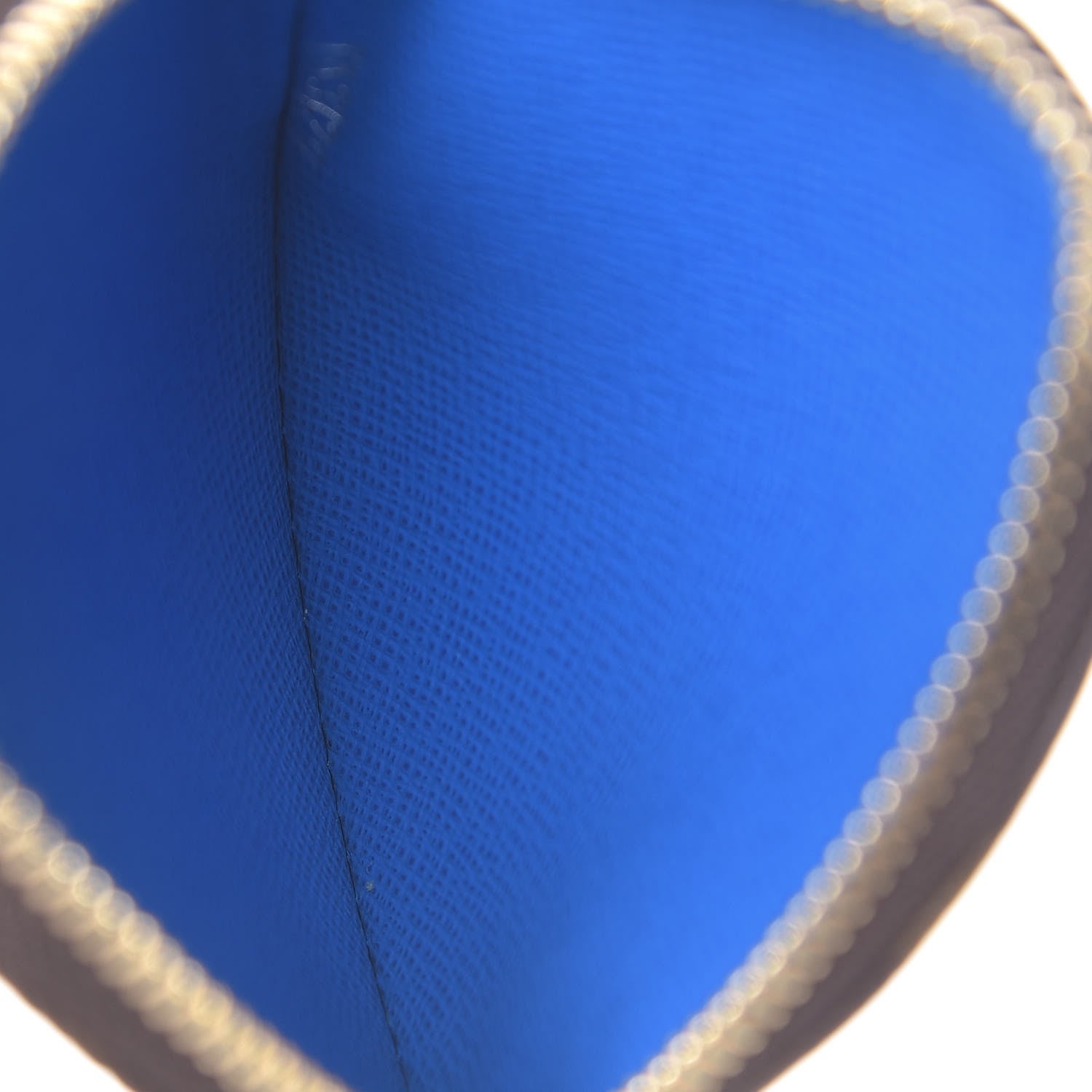 Louis Vuitton Monogram 2019 Christmas Animation Round Coin Purse Blue 5 of 7