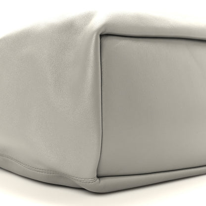 Loewe Buttery Nappa Lambskin Medium Squeeze Bag Pearl Grey 7 of 8