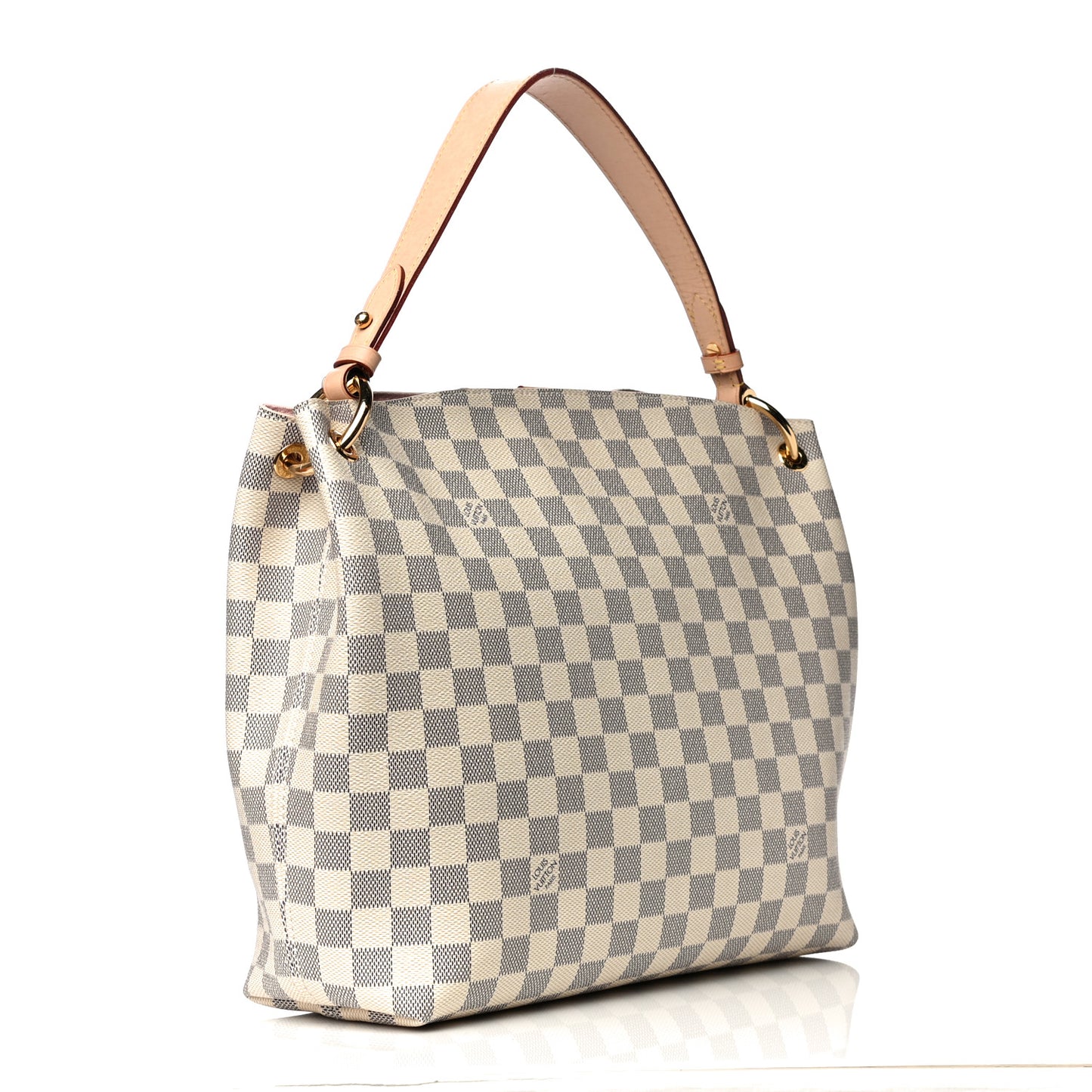 Damier Azur Graceful PM Rose Ballerine
