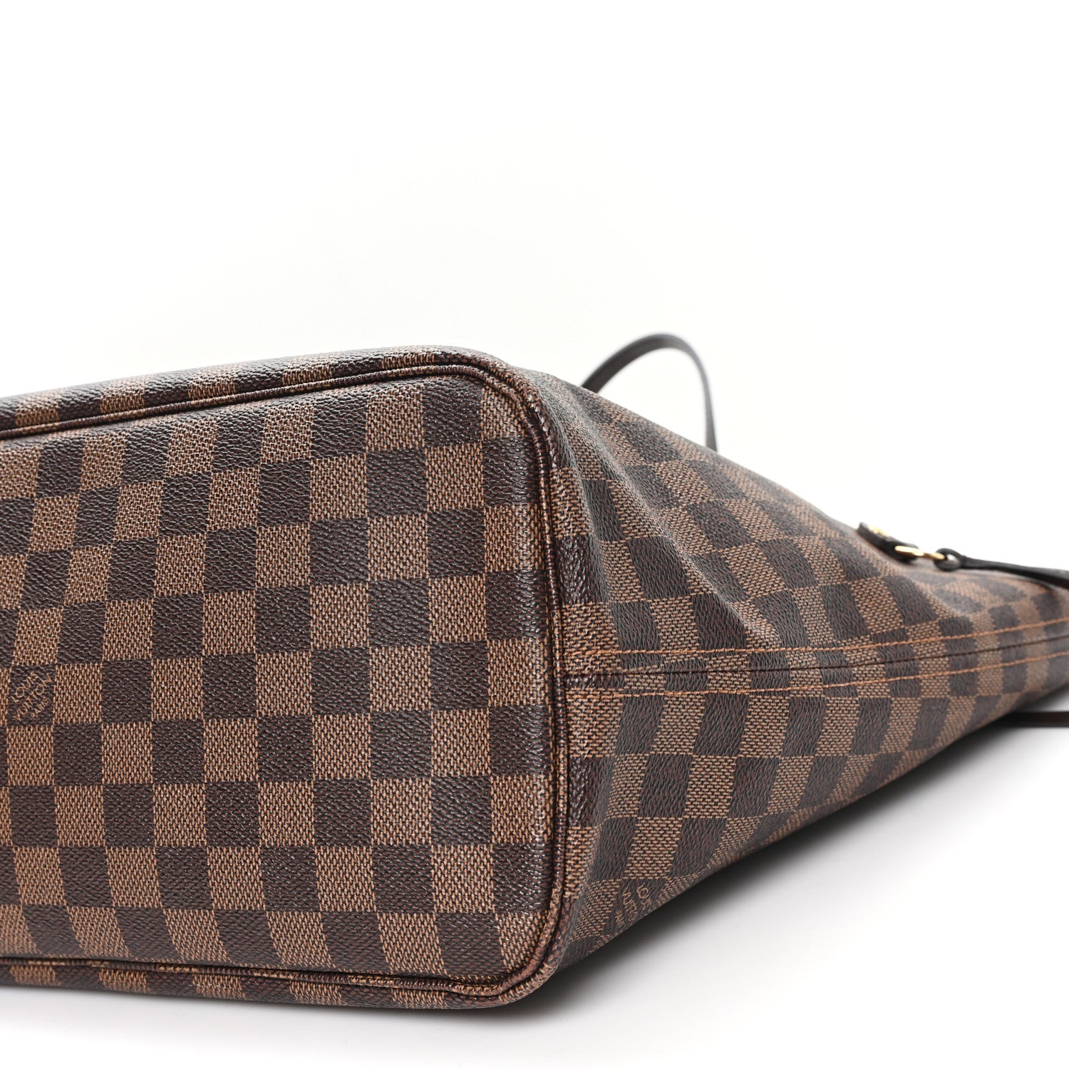 Louis Vuitton Damier Ebene Neo Neverfull MM Rose Ballerine 12 of 13