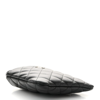 Chanel Lambskin Quilted Crossbody Bag Black 4 of 11
