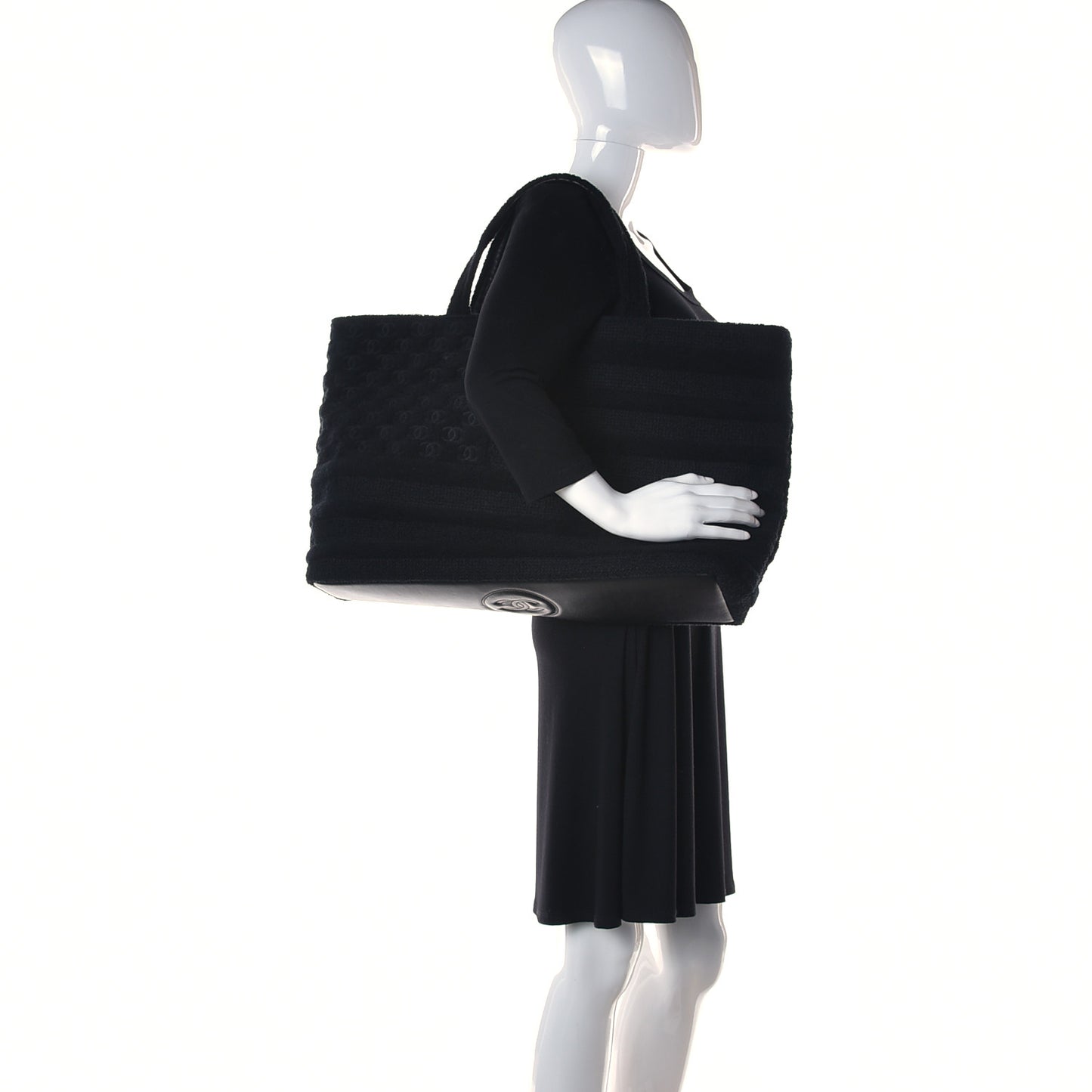 Cotton Net CC Tote Black