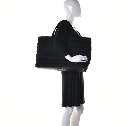 Chanel Cotton Net CC Tote Black 2 of 13