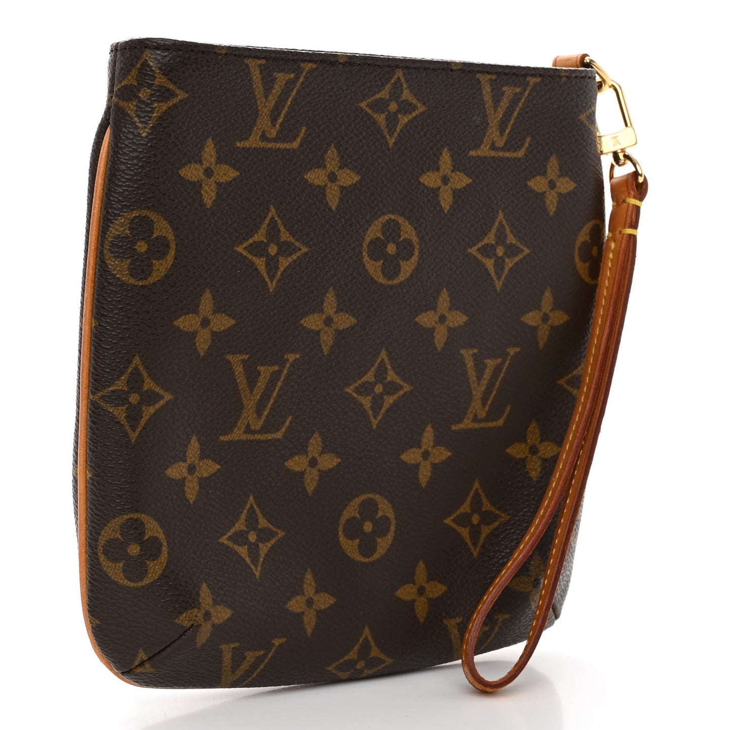 Monogram Partition Wristlet