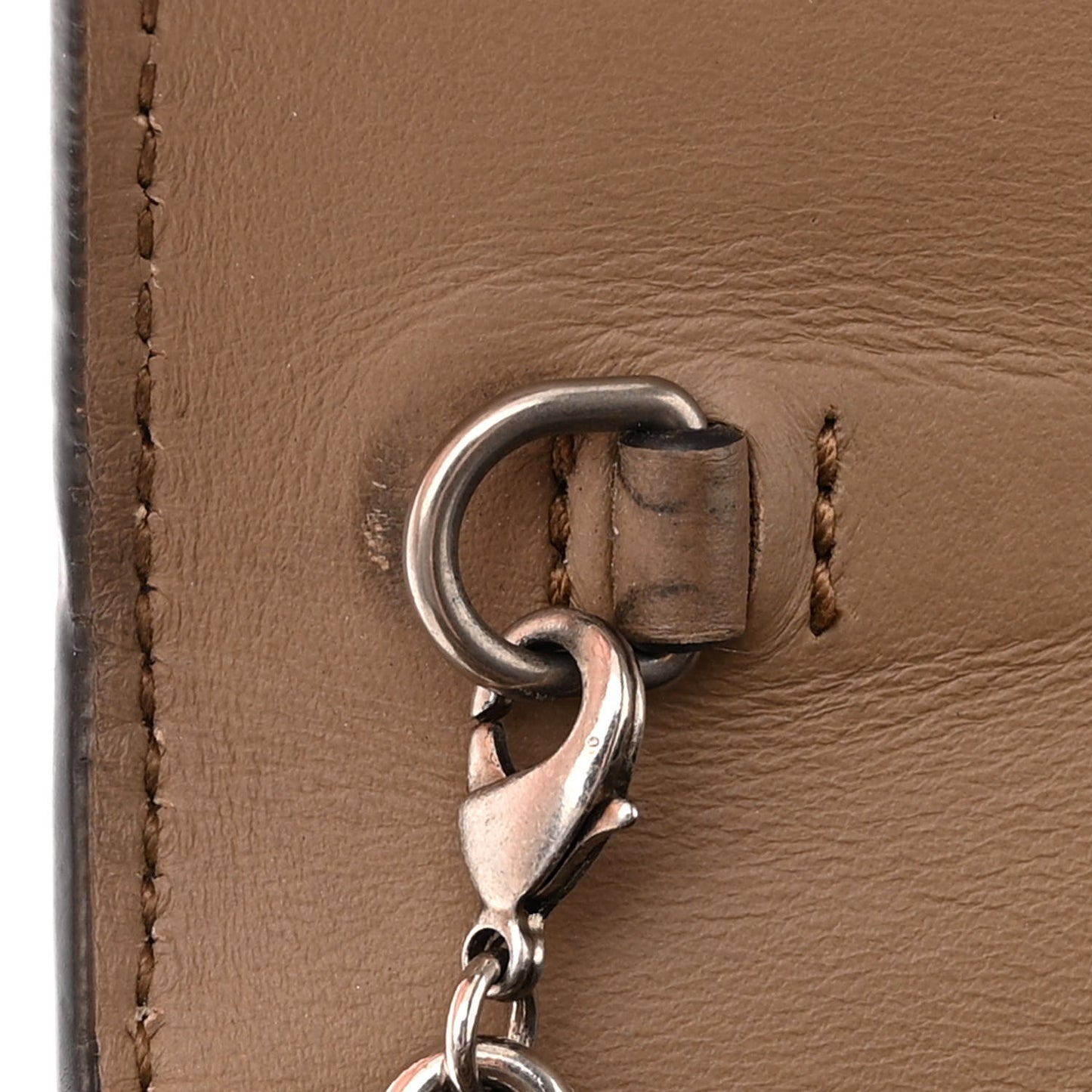 GG Supreme Monogram Mini Dionysus Chain Wallet Beige Taupe