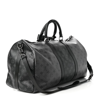 Louis Vuitton Reverse Monogram Eclipse Keepall Bandouliere 50 2 of 9