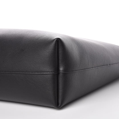 Saint Laurent Calfskin Large Shopping Tote Black 10 of 11