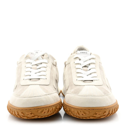 Hermes Suede Goatskin Mens Jet Sneakers 43 Beige Esquisse Glaise 3 of 10