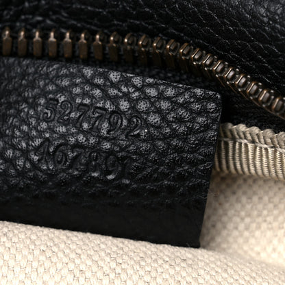 Gucci Grained Calfskin Small Logo Belt Bag Black 7 of 11