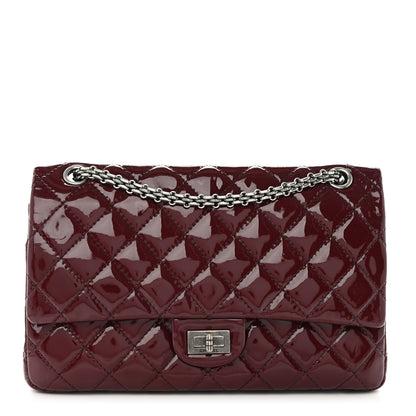 Chanel Patent Quilted 2.55 Reissue 226 Flap Burgundy 1 of 11