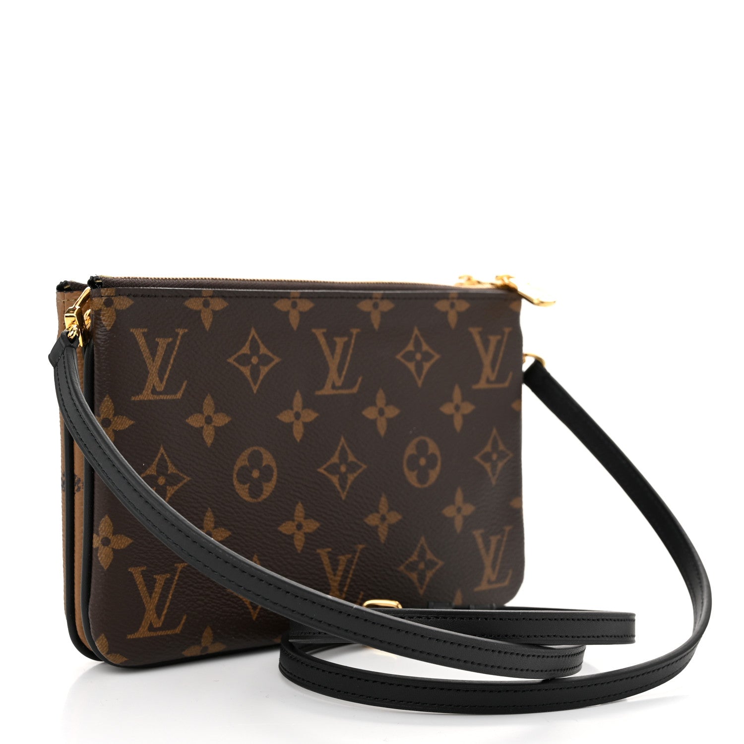 Louis Vuitton Reverse Monogram Giant Double Zip Pochette 3 of 11