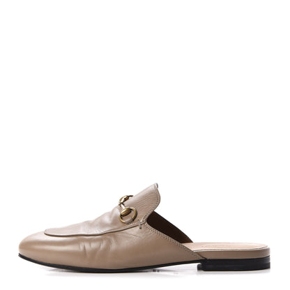 Gucci Malaga Kid Womens Princetown Slippers 38.5 Mud 1 of 10