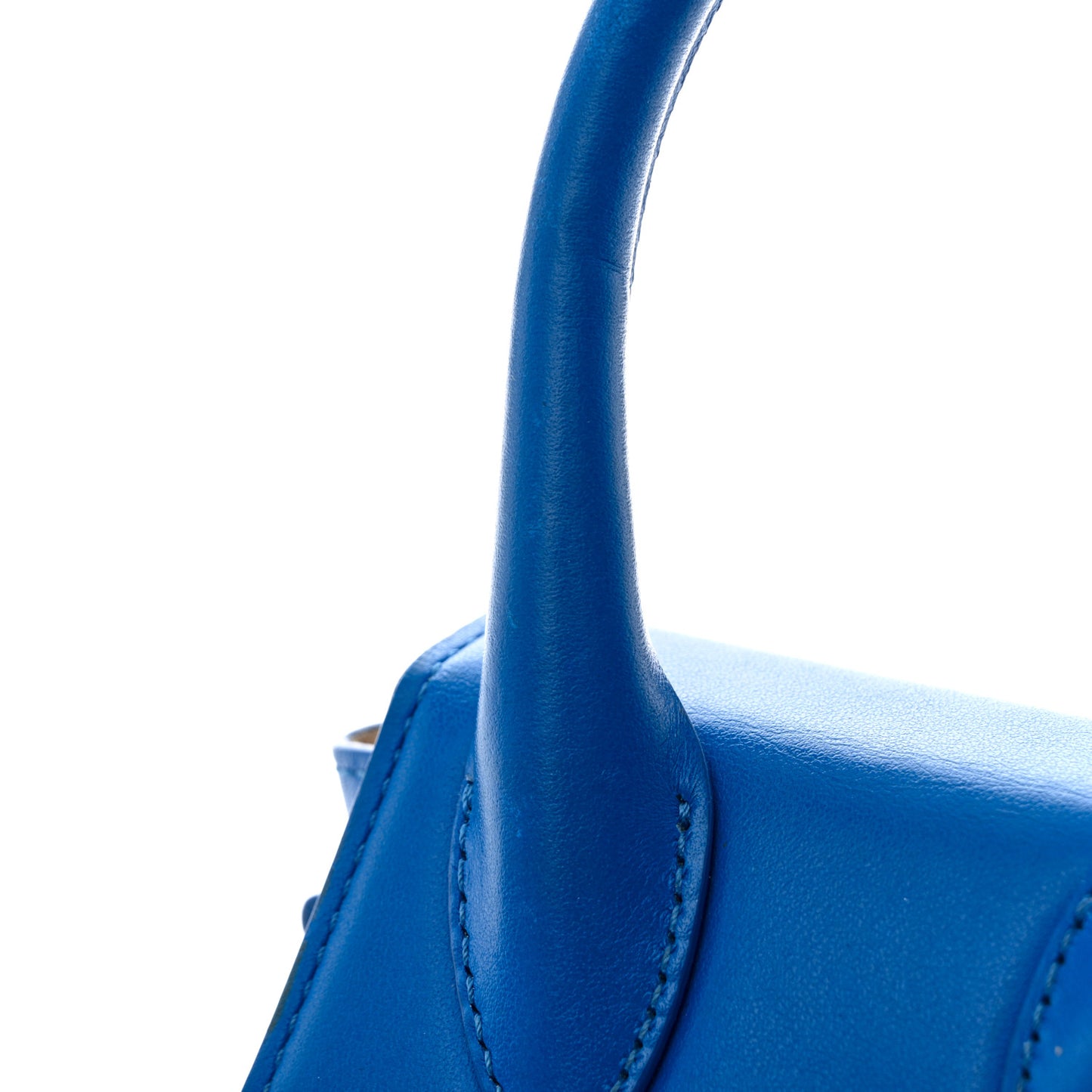 Smooth Calfskin Le Chiquito Moyen Blue