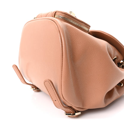 Chanel Caviar Quilted Mini Business Affinity Backpack Brown 10 of 10