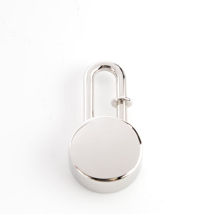 Hermes Palladium Lotus Cadena Lock 3 of 4