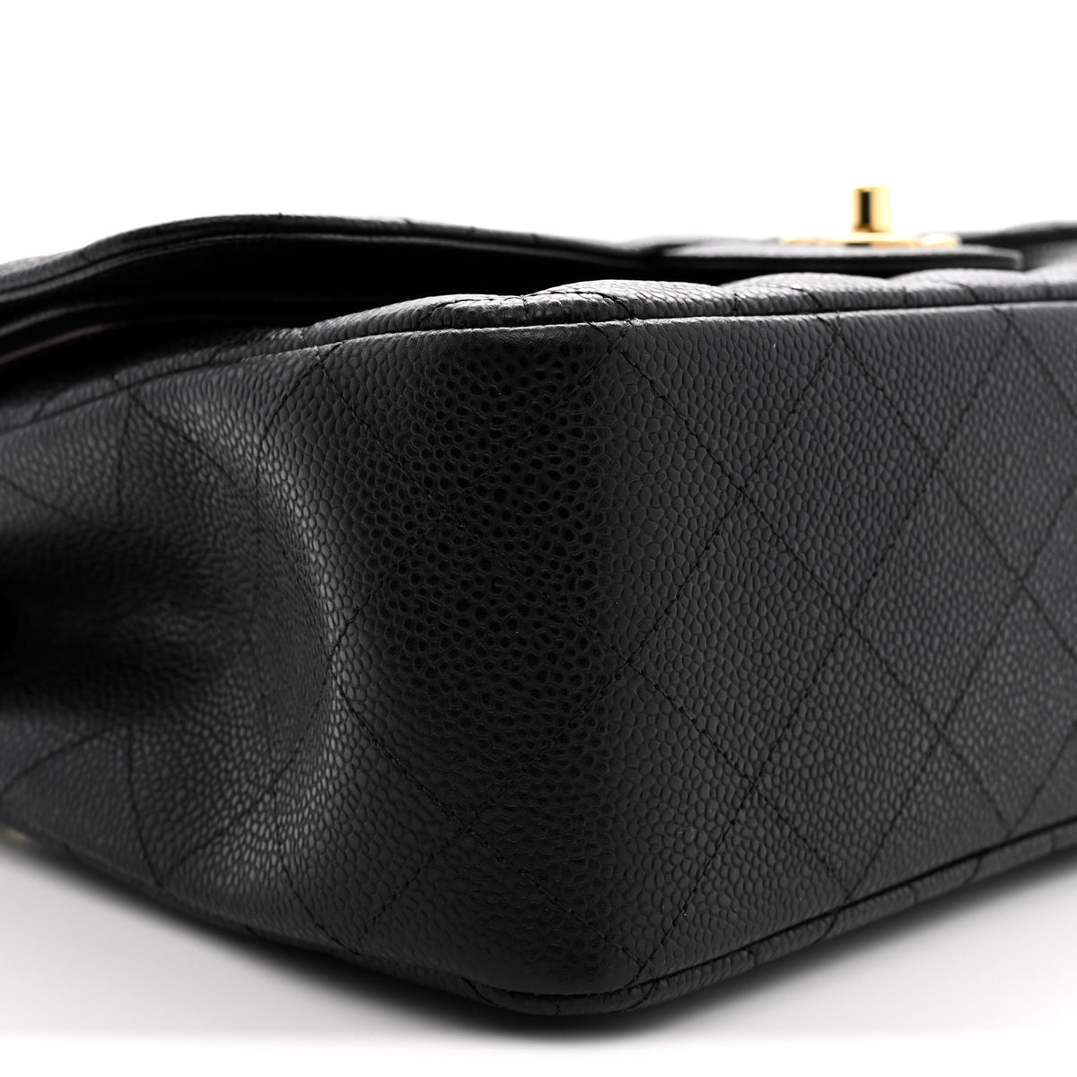 Chanel Caviar Quilted Jumbo Double Flap Black 9 of 11
