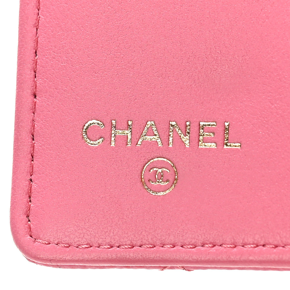 Chanel Caviar Quilted Classic 4 Key Holder Wallet Pink 7 of 10