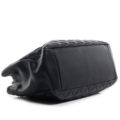 Chanel Caviar Grand Shopping Tote GST Black 4 of 7