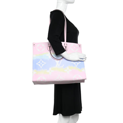 Louis Vuitton LOUIS VUITTON Monogram Escale Onthego GM Pastel 2 of 9