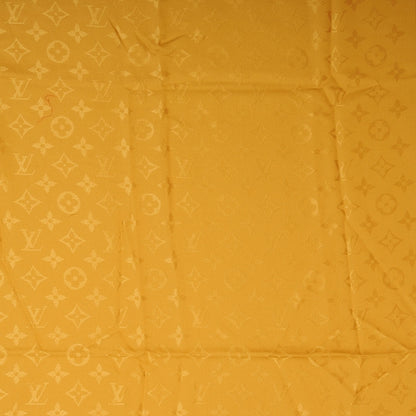 Louis Vuitton Wool Silk Monogram Shawl Safran 1 of 4