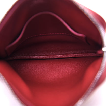Hermes Swift Couverture Nouvelle Carre Pocket Pouch Jaune Ambre Rose D'Ete 5 of 9