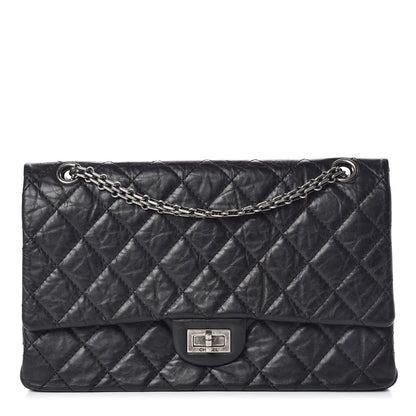 Chanel Aged Calfskin Quilted 2.55 Reissue 226 Flap Black 1 of 10