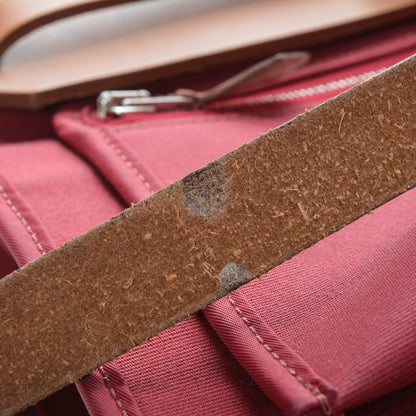 Hermes Vache Hunter Toile Herbag Zip 31 PM Rubis 10 of 13