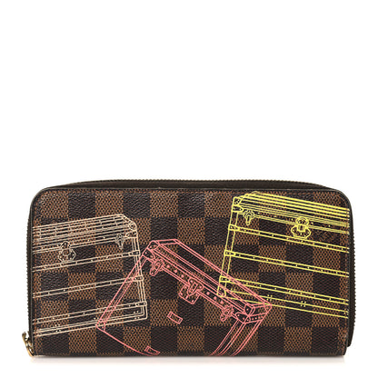 Louis Vuitton Damier Ebene 2014 Christmas Animation Zippy Wallet 1 of 7