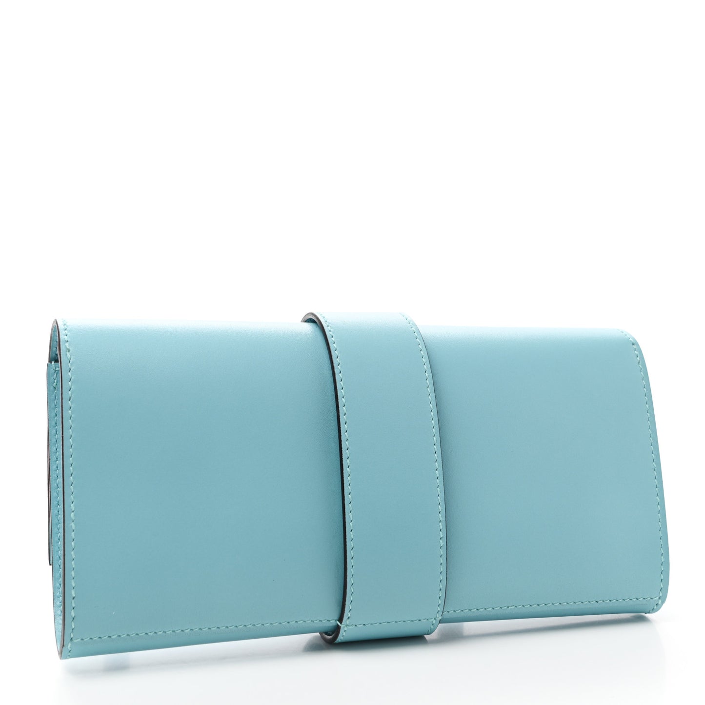 Tadelakt Medor 23 Clutch Bleu Atoll