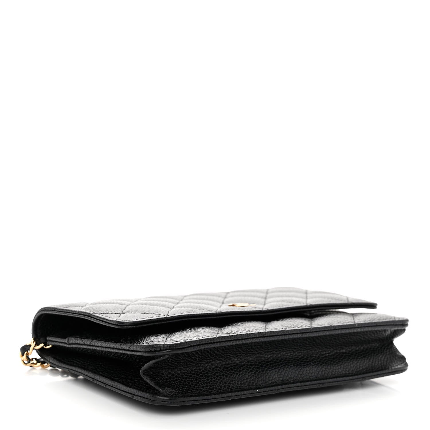 Chanel Caviar Quilted Wallet on Chain WOC Black 4 of 12