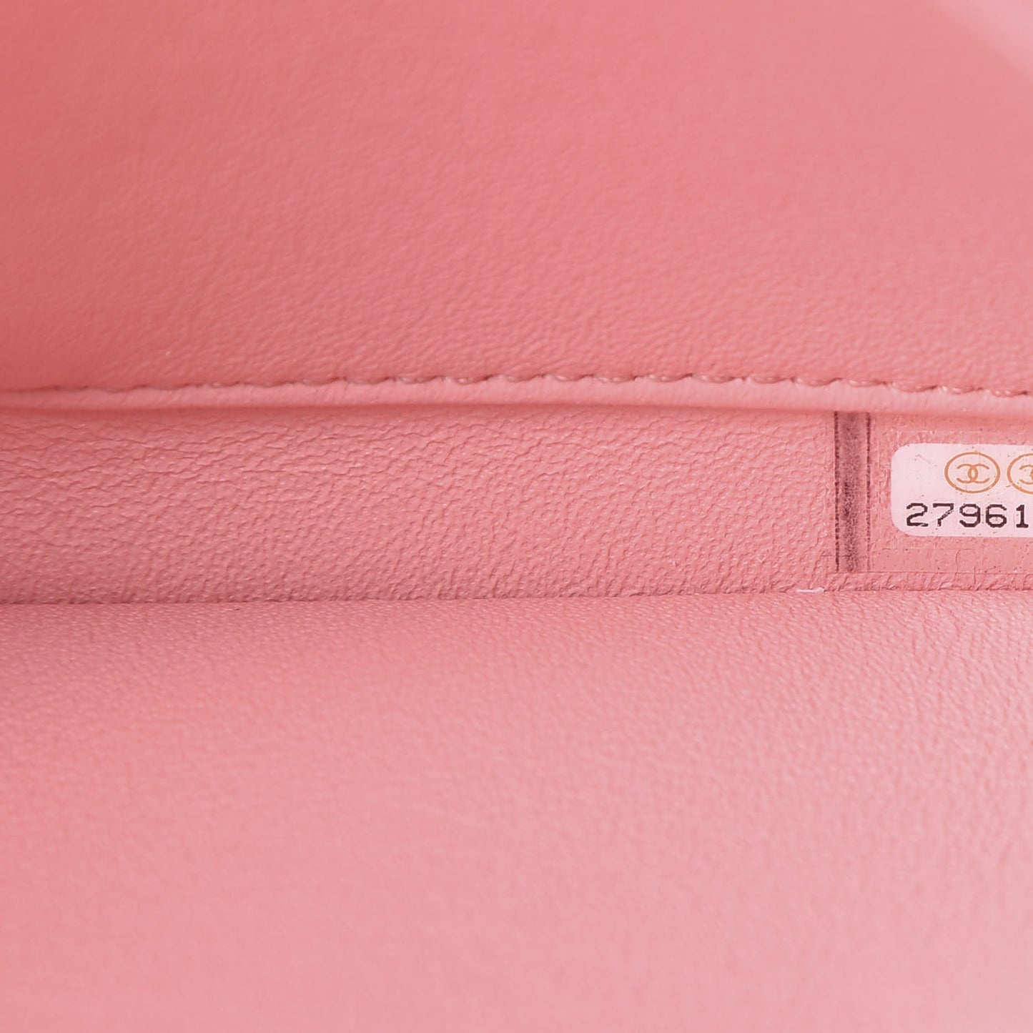 Lambskin Quilted Small Trendy CC Flap Dual Handle Bag Pink