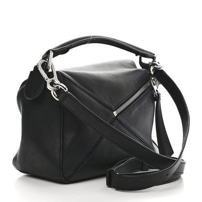Loewe Calfskin Small Puzzle Bag Black 3 of 11