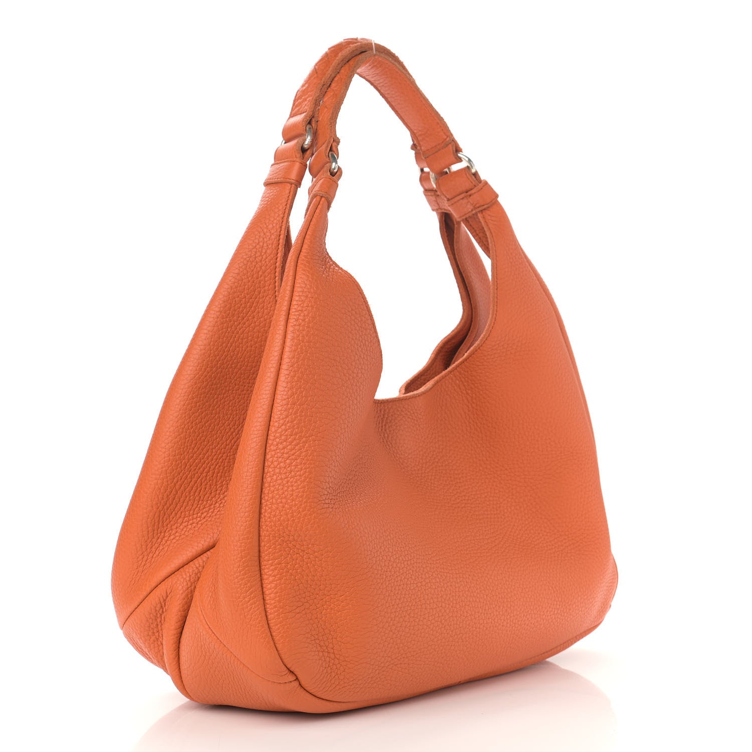 Bottega Veneta Catalano Calfskin Medium Campana Clementine 3 of 12