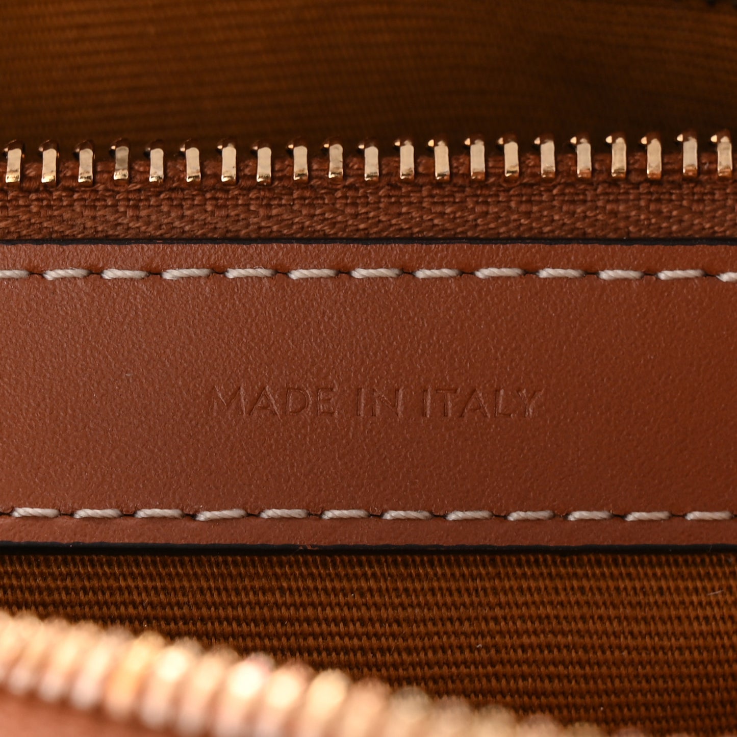Triomphe Canvas Calfskin Medium Boston Bag Tan