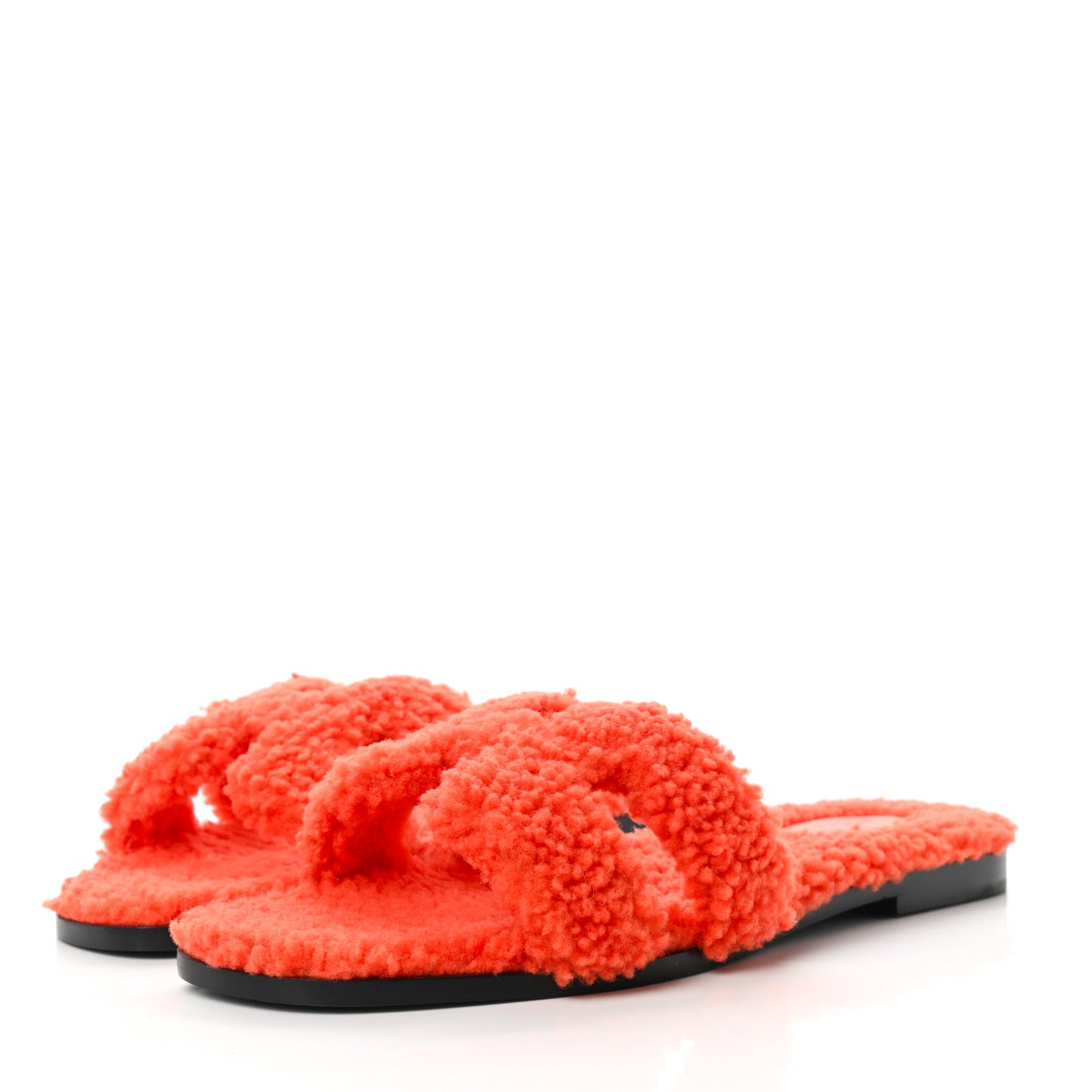 Woolskin Oran Sandals 41 Orange