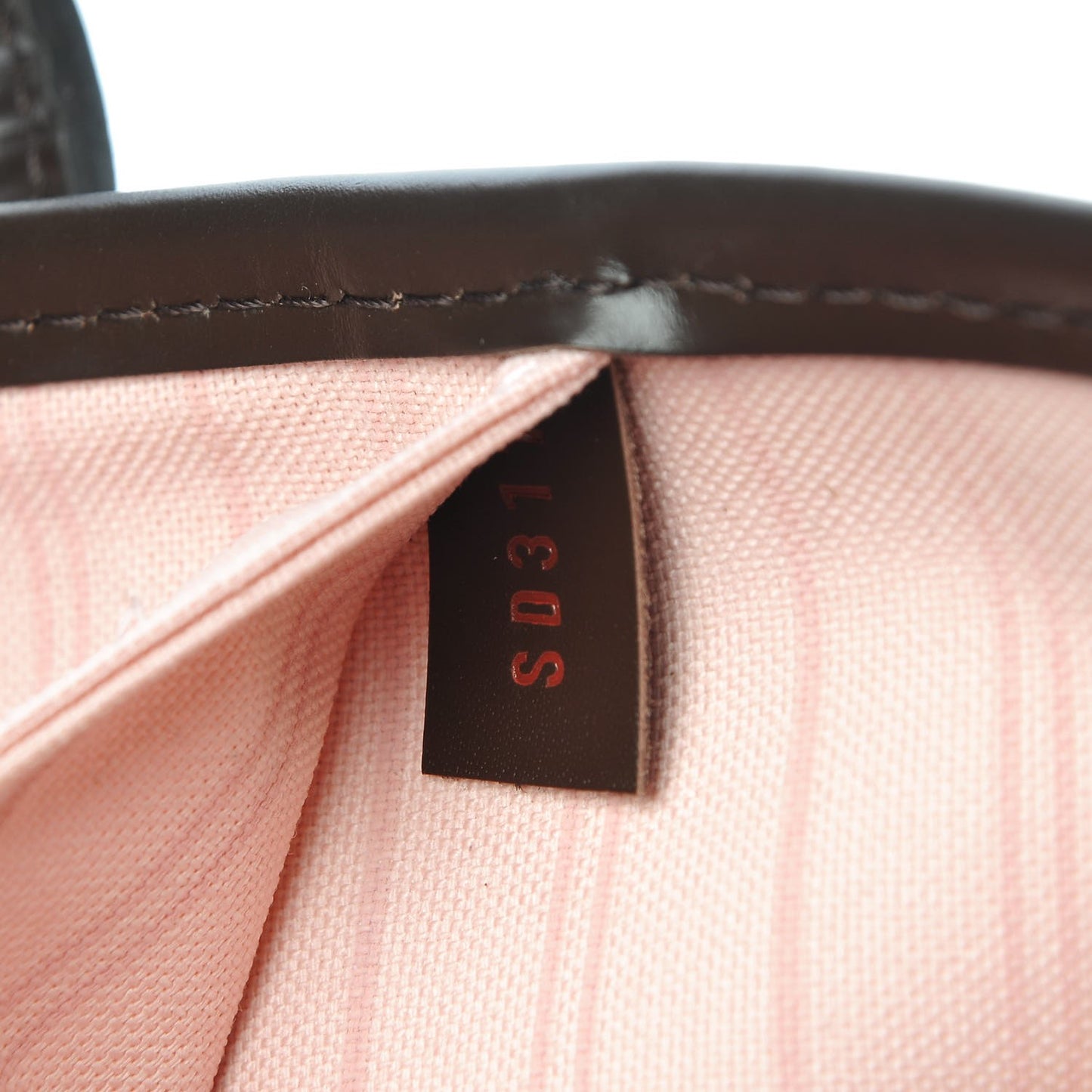 Damier Ebene Neo Neverfull MM Rose Ballerine