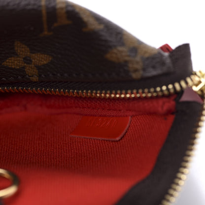 Louis Vuitton Monogram 2020 Christmas Animation Bumper Cars Mini Pochette Accessories Coquelicot 6 of 9