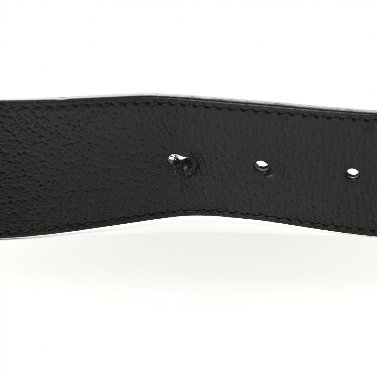 Textured Calfskin Double G 40mm Belt 105 42 Black