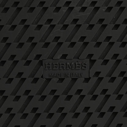 Hermes Nappa Extra Sandals 38 Black 8 of 11