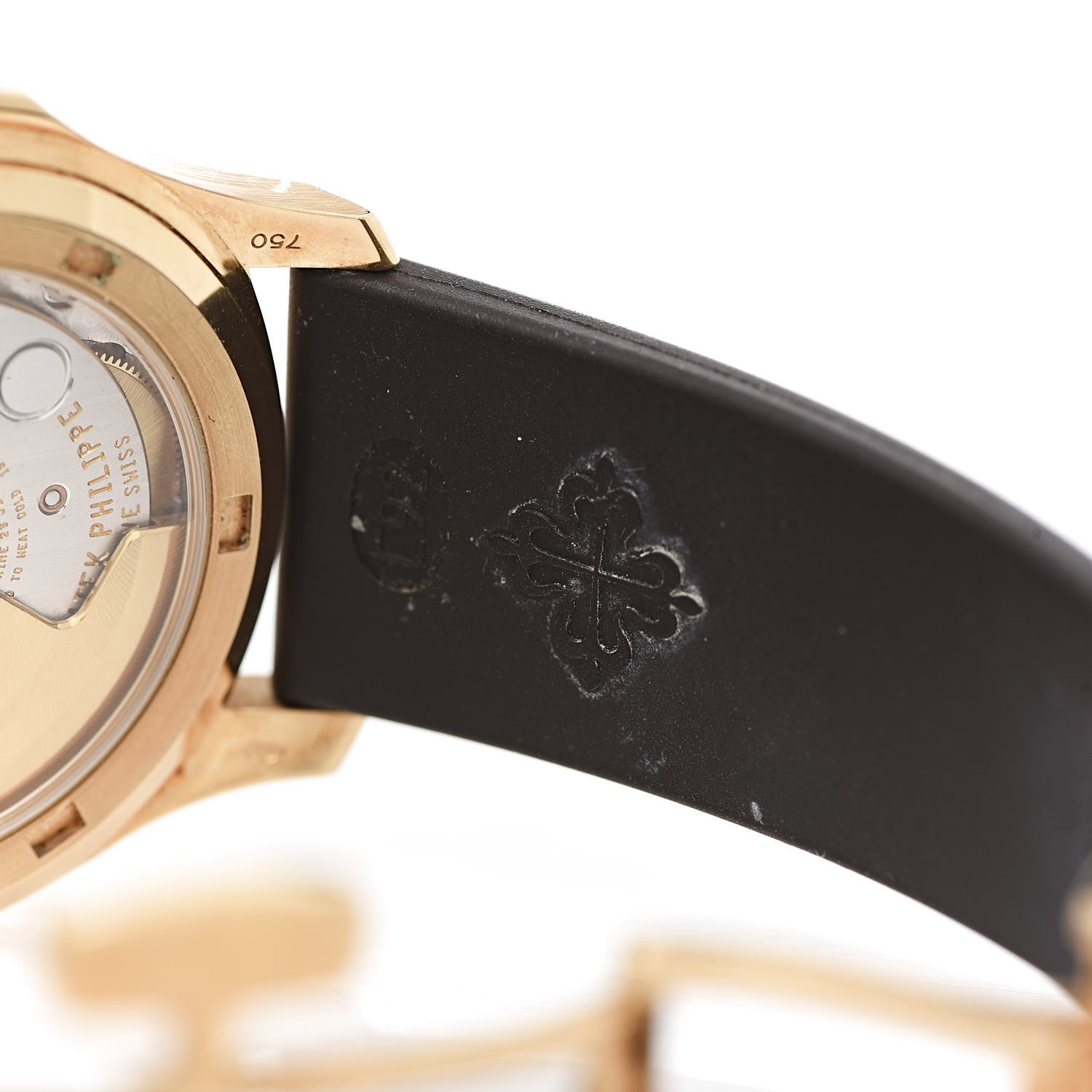 Patek Philippe 18K Rose Gold Rubber Diamond 35.6mm Aquanaut Automatic Watch Brown 5068 7 of 10