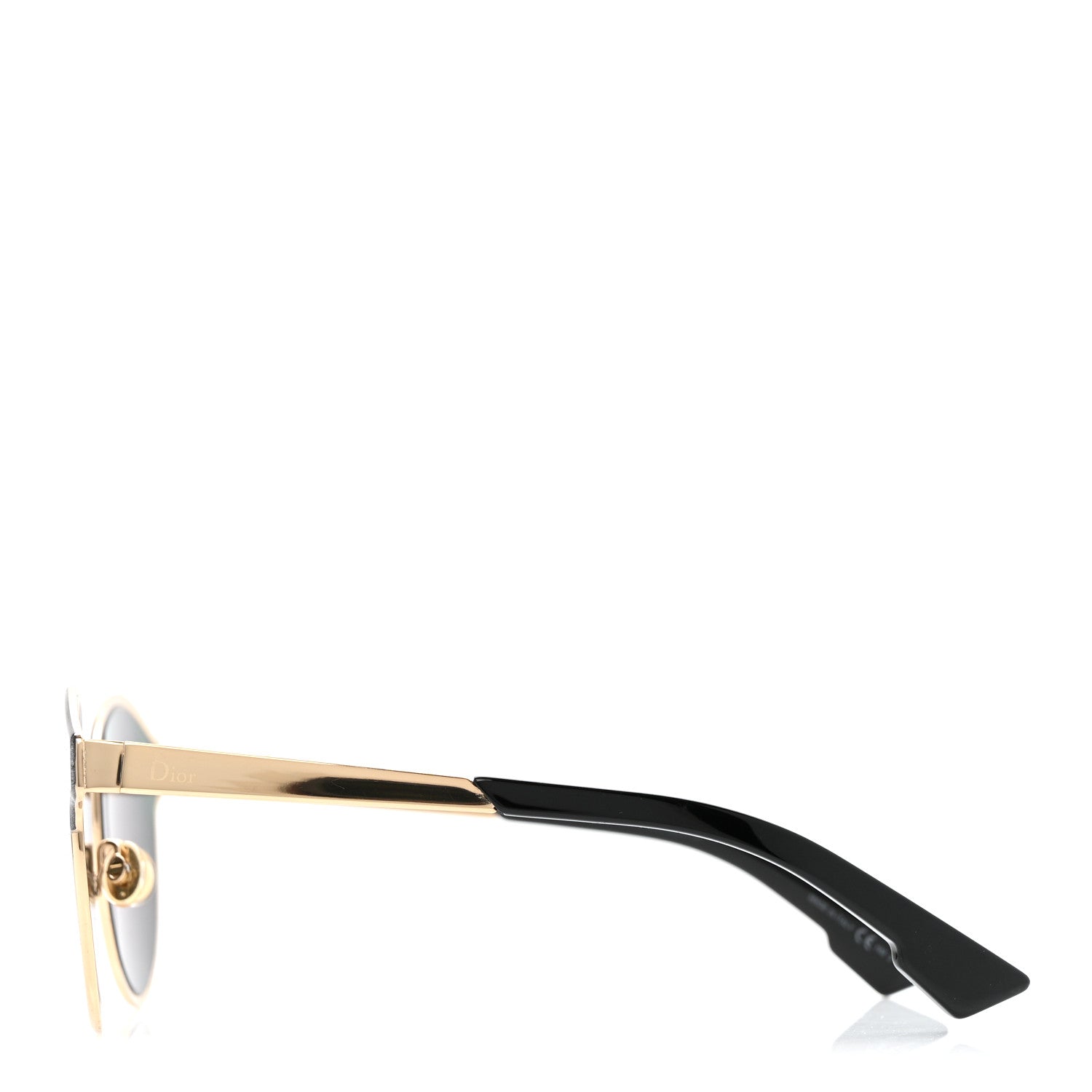 Christian Dior Marble Symmetric Sunglasses Gold 3 of 8