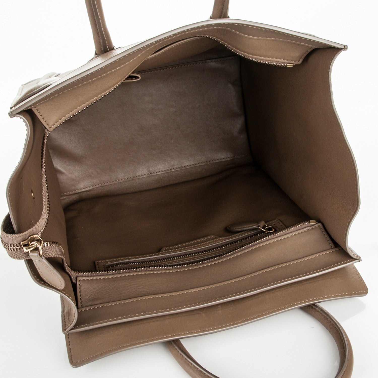Celine Smooth Calfskin Mini Luggage Camel 5 of 7